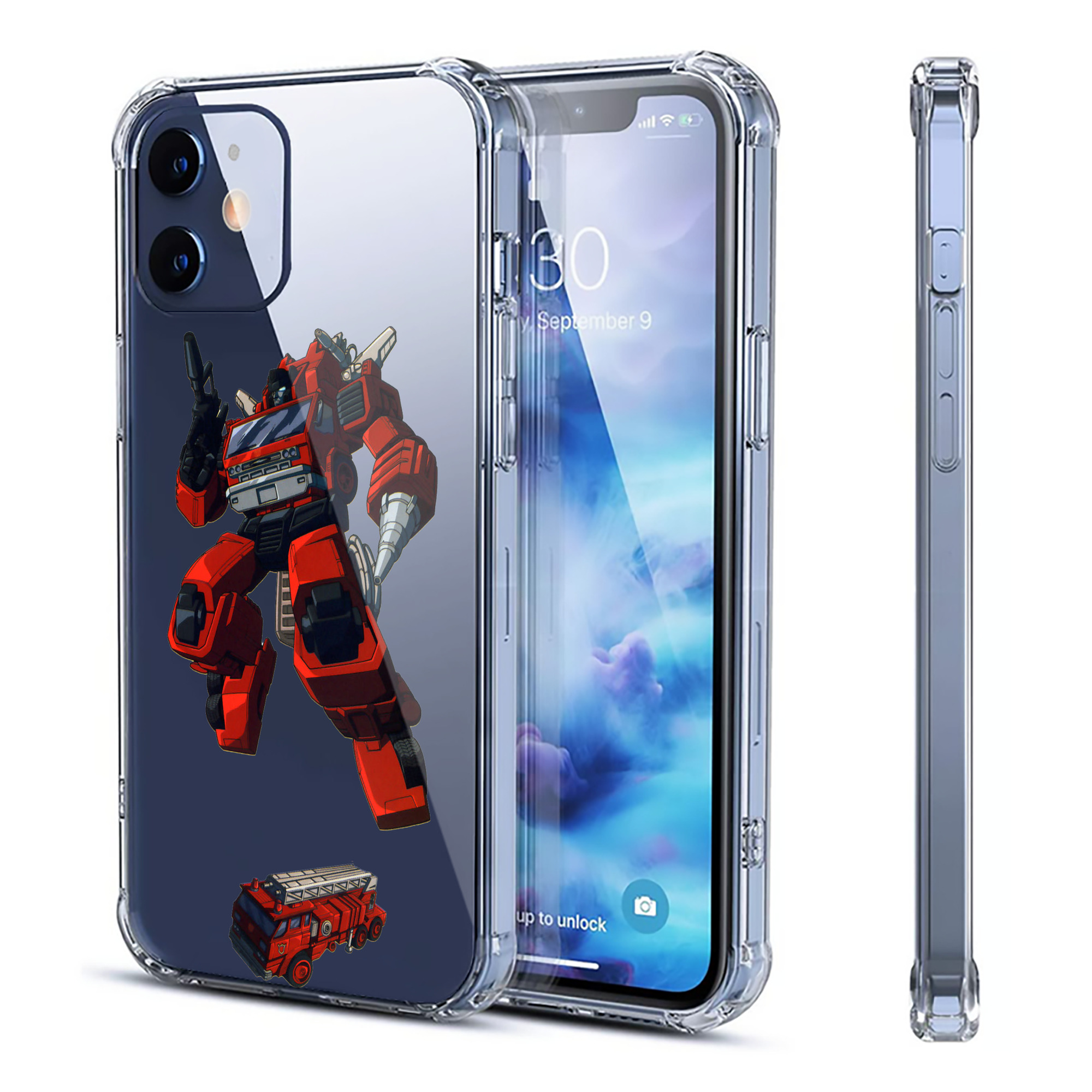 （画像用）  【iPhone 12シリーズ対応】透明スマホケース（クリアソフトケース）